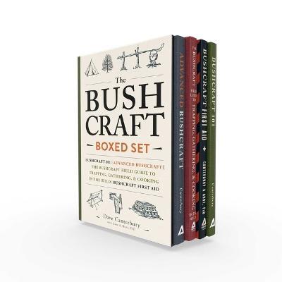 The Bushcraft Boxed Set: Bushcraft 101; Advanced Bushcraft; The Bushcraft Field Guide to Trapping, Gathering, & Cooking in the Wild; Bushcraft First Aid - Dave Canterbury,Jason A. Hunt - cover