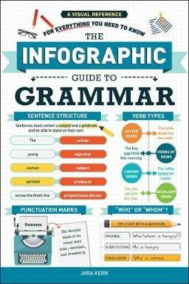The Infographic Guide to Grammar: A Visual Reference for Everything You Need to Know - Jara Kern - cover