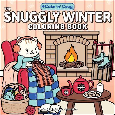 The Snuggly Winter Coloring Book - cover