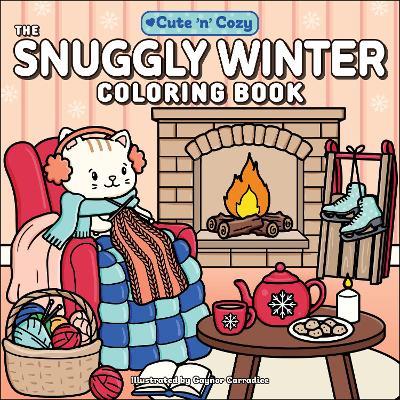 The Snuggly Winter Coloring Book - cover