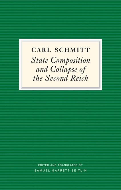 State Composition and Collapse of the Second Reich