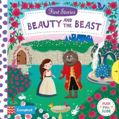Beauty and the Beast: A Push, Pull, Slide Book - Campbell Books - cover