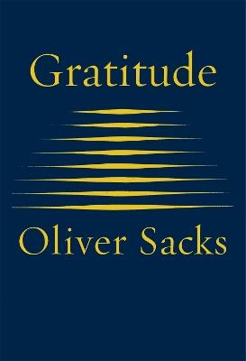 Gratitude - Oliver Sacks - cover