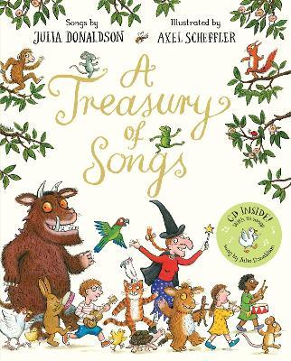 A Treasury of Songs: Book and CD Pack - Julia Donaldson - cover
