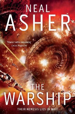The Warship - Neal Asher - cover