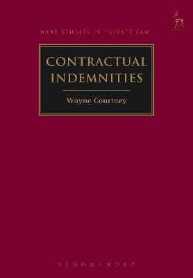 Contractual Indemnities - Wayne Courtney - cover