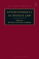 Apportionment in Private Law - cover
