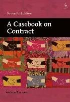 A Casebook on Contract - Andrew Burrows - cover