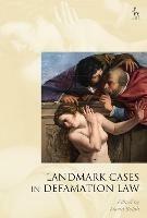 Landmark Cases in Defamation Law - cover