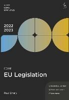 Core EU Legislation 2022-23 - Paul Drury - cover
