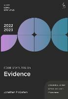 Core Statutes on Evidence 2022-23 - Jonathan McGahan - cover