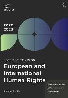 Core Documents on European & International Human Rights 2022-23 - Rhona Smith - cover