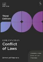 Core Statutes on Conflict of Laws - Emmanuel Maganaris - cover