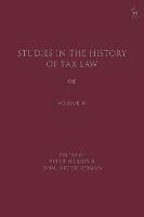 Studies in the History of Tax Law, Volume 10 - cover
