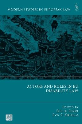 Actors and Roles in EU Disability Law - cover