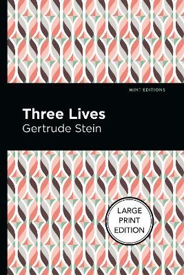 Three Lives - Gertrude Stein - cover