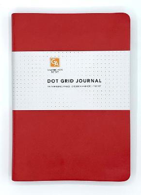 Dot Grid Journal - Ruby - Graphic Arts Books - cover