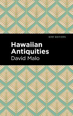 Hawaiian Antiquities: Moolelo Hawaii - David Malo - cover