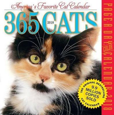 365 cats 2018 (calendario una pagina al giorno) - copertina