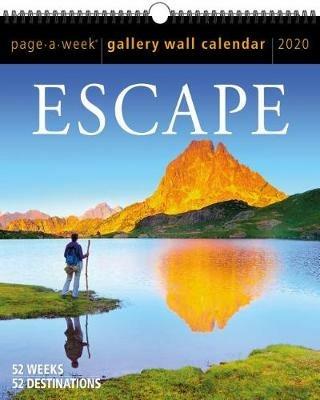 2020 Escape Gallery Calendar - Workman Calendars - cover