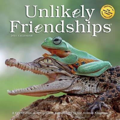 2021 Unlikely Friendships Wall Calendar - Jennifer S Holland - cover