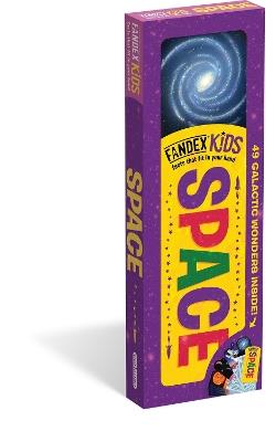Fandex Kids: Space: Facts That Fit in Your Hand: 49 Galactic Wonders Inside! - Workman Publishing - cover