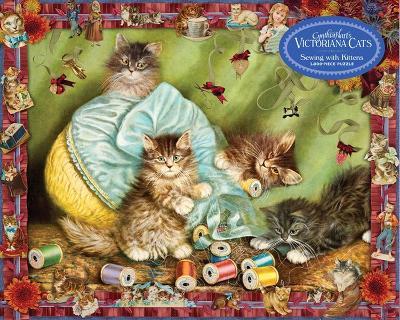 Cynthia Hart's Victoriana Cats: Sewing with Kittens 1,000-Piece Puzzle - Cynthia Hart - cover