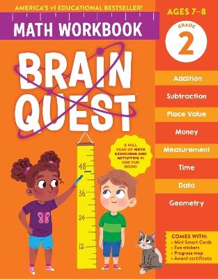 Brain Quest Math Workbook: 2nd Grade - Workman Publishing - cover
