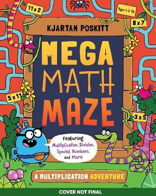 Mega Math Maze: A Multiplication Adventure - Kjartan Poskitt - cover