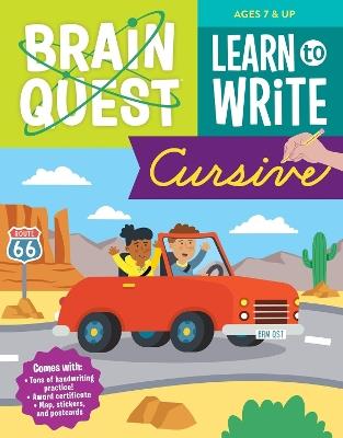 Brain Quest Learn to Write Cursive - Workman Publishing - cover