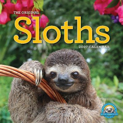 Original Sloths Wall Calendar 2027: The Ultimate Experts at Slowing Down - Lucy Cooke,Pink Tree Frog Productions, LLC,Workman Calendars - cover