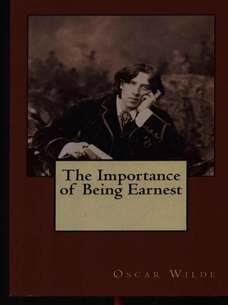 The importance of being Earnest - Oscar Wilde - copertina