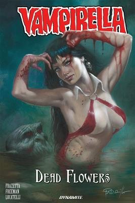 Vampirella: Dead Flowers - Sara Frazetta,Bob Freeman - cover
