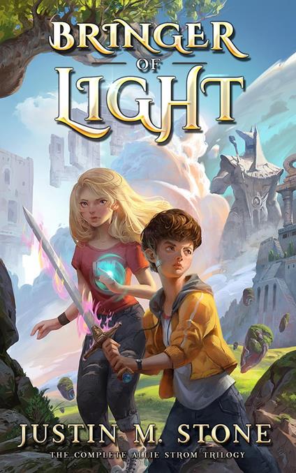 Bringer of Light: The Complete Allie Strom Trilogy - Justin M. Stone - ebook