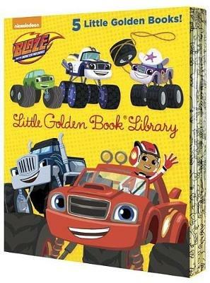 Blaze and the Monster Machines Little Golden Book Library (Blaze and the Monster Machines): Five of Nickeoldeon's Blaze and the Monster Machines Little Golden Books - Various - cover