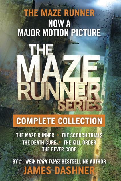 The Maze Runner Series 5-Book Complete Collection - James Dashner - ebook