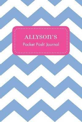 Allyson's Pocket Posh Journal, Chevron - cover