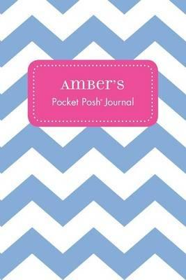 Amber's Pocket Posh Journal, Chevron - cover