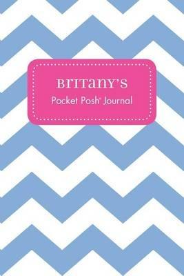 Britany's Pocket Posh Journal, Chevron - cover
