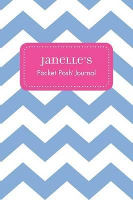 Janelle's Pocket Posh Journal, Chevron - cover