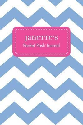 Janette's Pocket Posh Journal, Chevron - cover