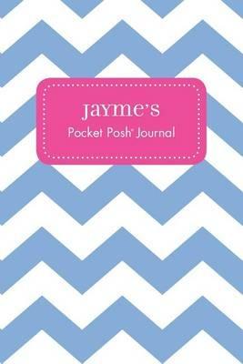 Jayme's Pocket Posh Journal, Chevron - cover
