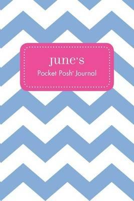 June's Pocket Posh Journal, Chevron - cover
