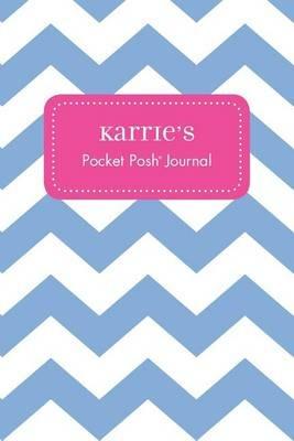 Karrie's Pocket Posh Journal, Chevron - cover