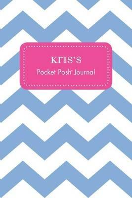 Kris's Pocket Posh Journal, Chevron - cover