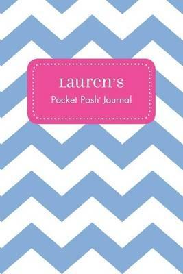 Lauren's Pocket Posh Journal, Chevron - cover