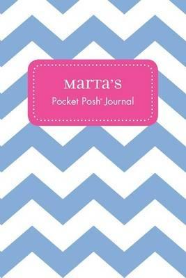 Marta's Pocket Posh Journal, Chevron - cover