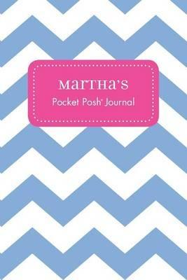 Martha's Pocket Posh Journal, Chevron - cover