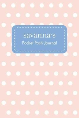 Savanna's Pocket Posh Journal, Polka Dot - cover