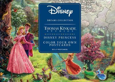 Disney Dreams Collection Thomas Kinkade Studios Disney Princess Color Your Own P - Thomas Kinkade - cover